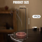 Wooden hanging Incense Holder with Ash Catcher