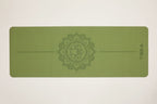 The Yoga Mat - Eco-Grip | Lotus Series - Olive Green