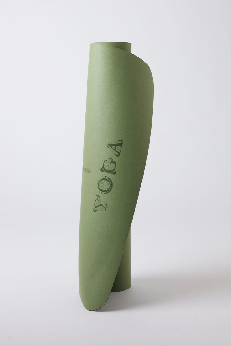 The Yoga Mat - Eco-Grip | Lotus Series - Olive Green