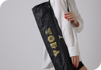 The Yoga Mat - Lotus Series - Black
