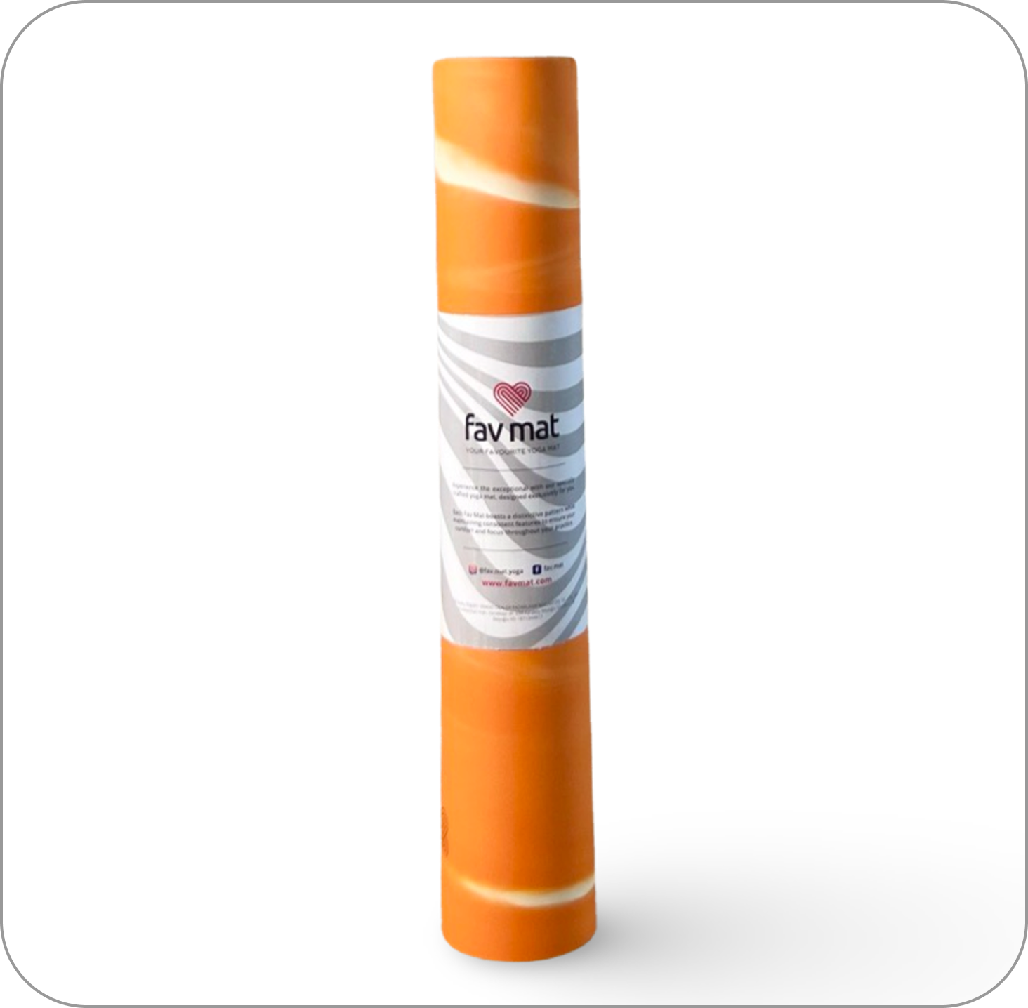 FAV Mat - Eco Grip - Orange