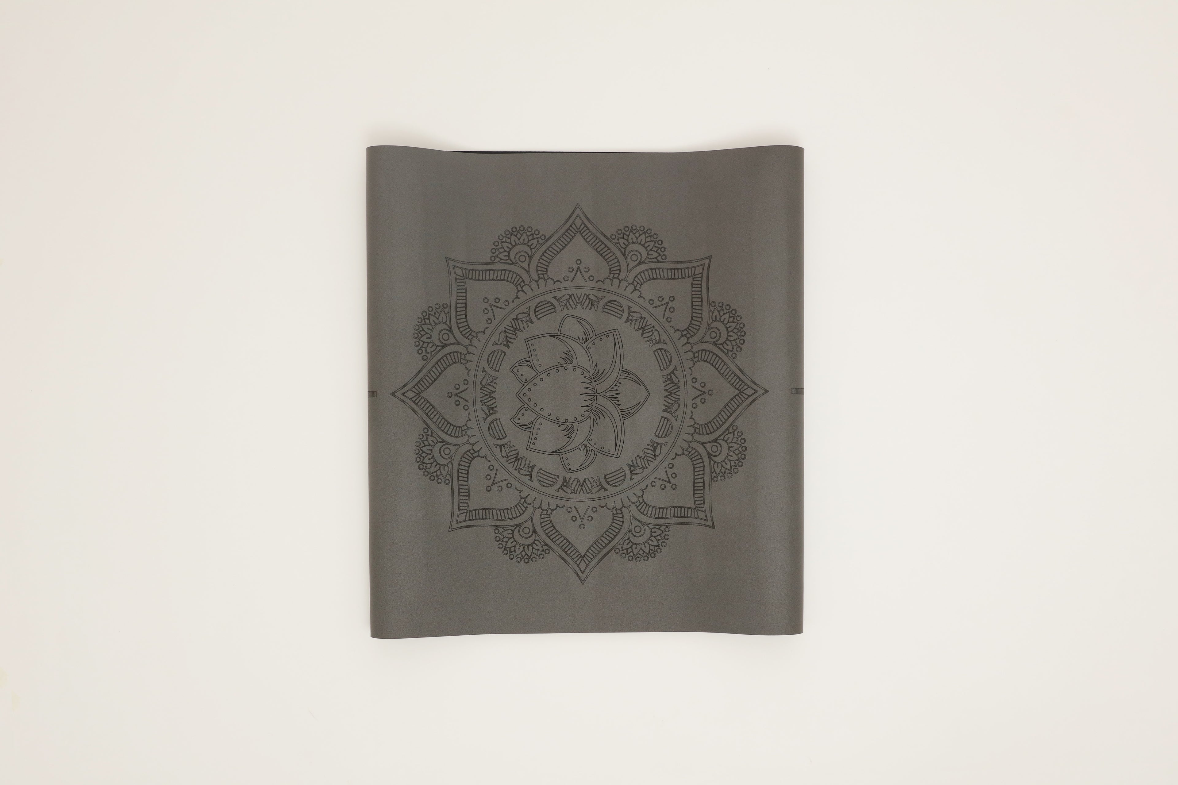 The Yoga Mat - Eco-Grip | Lotus Series - Charcoal