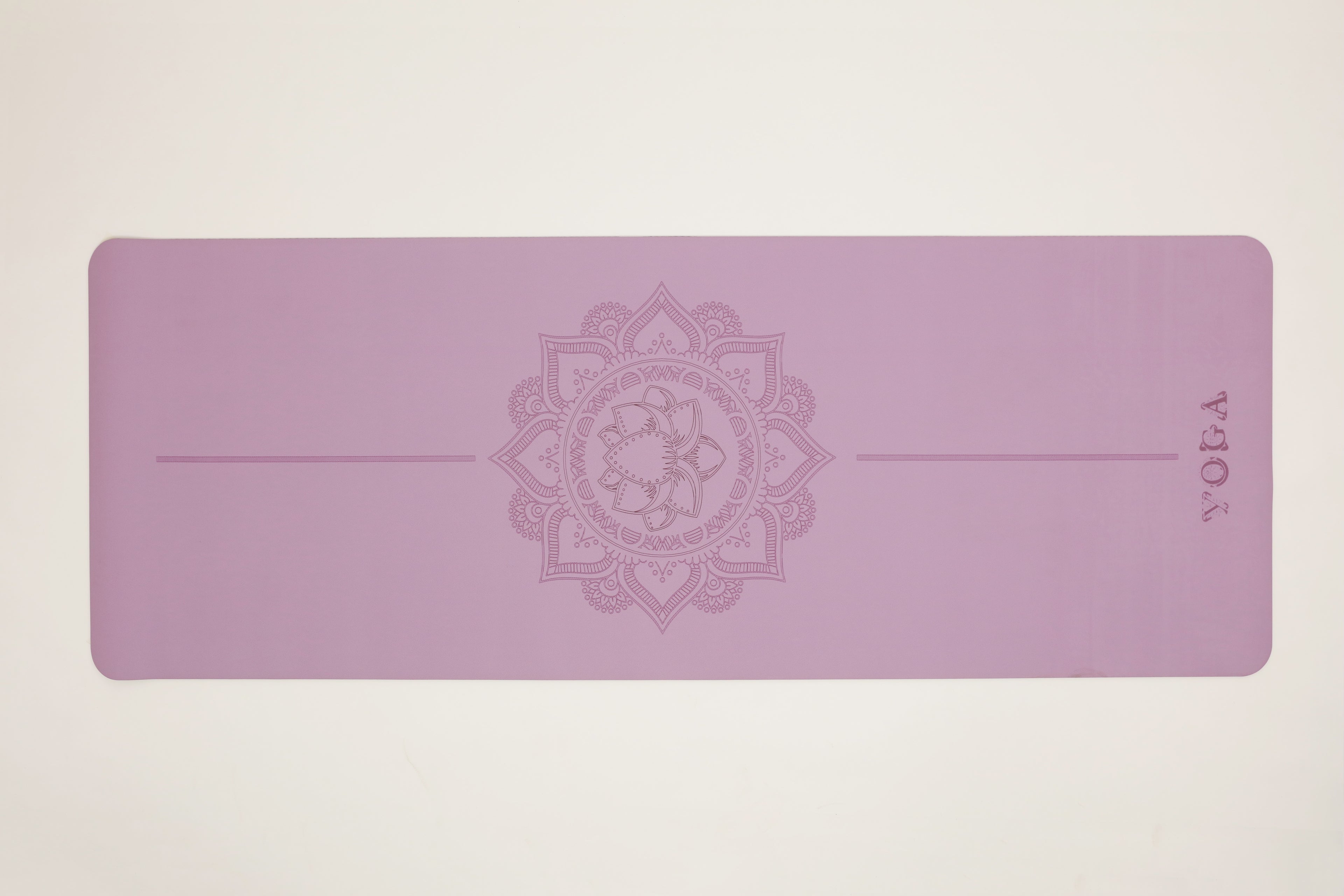 The Yoga Mat - Eco-Grip | Lotus Series - Lilac