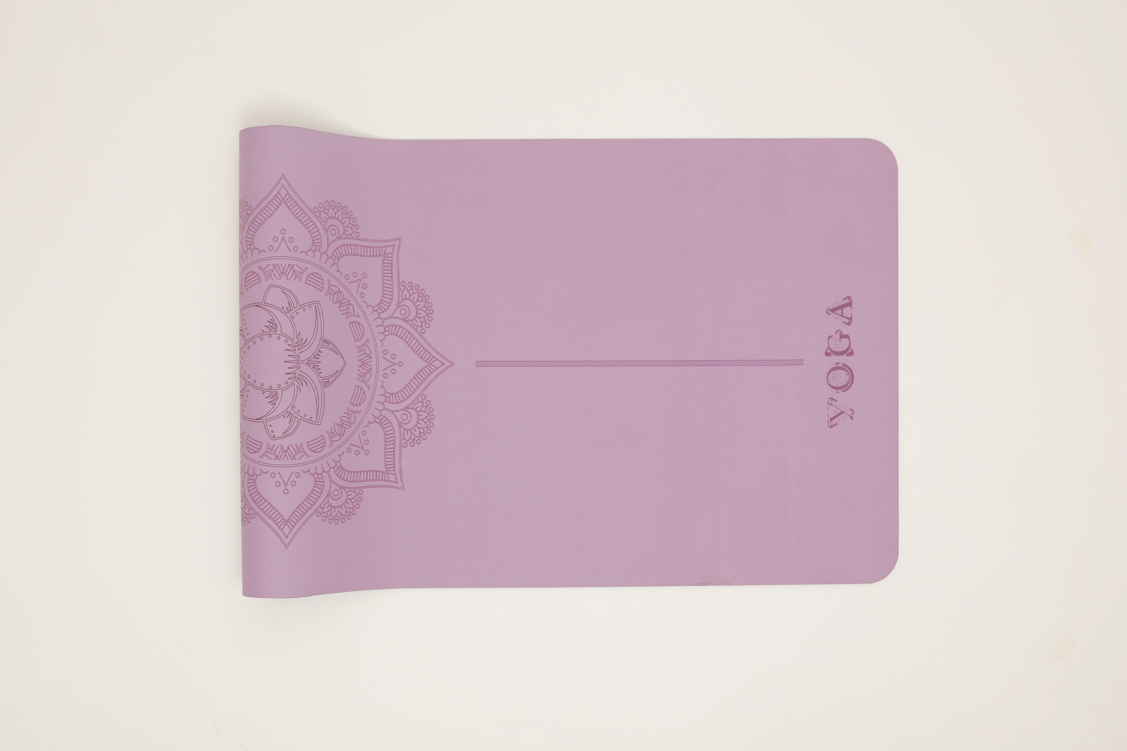 The Yoga Mat - Eco-Grip | Lotus Series - Lilac