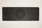 The Yoga Mat - Lotus Series - Black