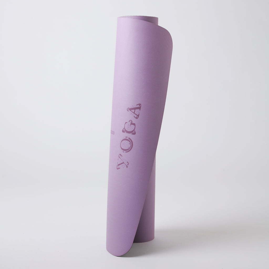 The Yoga Mat - Eco-Grip | Lotus Series - Lilac
